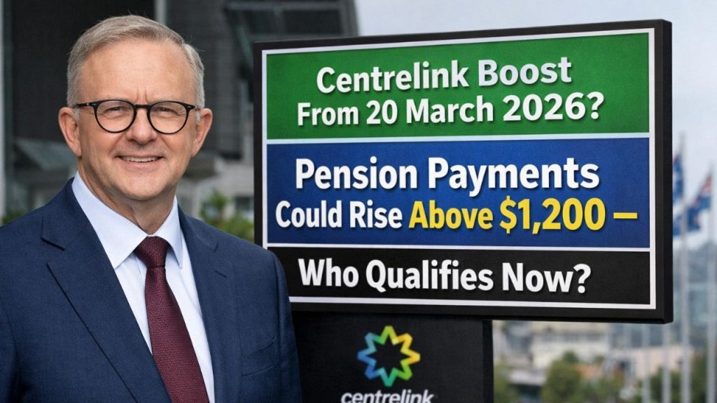 Centrelink Boost From 20 March 2026? Pension Payments Could Rise Above $1,200 — Who Qualifies Now