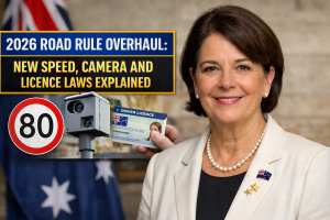 2026 Road Rule Overhaul: New Speed, Camera and Licence Laws Explained