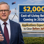 $2,000 Cost-of-Living Relief Coming in 2026 — Applications Expected to Close Before July