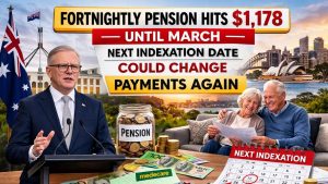 Fortnightly Pension Hits $1,178 Until March — Next Indexation Date Could Change Payments Again