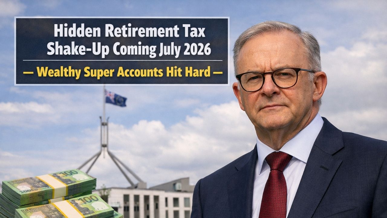 Hidden Retirement Tax Shake-Up Coming July 2026 — Wealthy Super Accounts Hit Hard