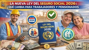 La nueva Ley del Seguro Social 2026: qué cambia para trabajadores y pensionados en Venezuela