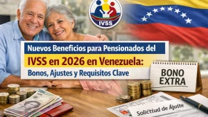 Nuevos Beneficios para Pensionados del IVSS en 2026 en Venezuela: Bonos, Ajustes y Requisitos Clave