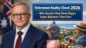 Retirement Reality Check 2026 — Why Aussies Now Need Bigger Super Balances Than Ever