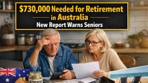$730,000 Needed for Retirement in Australia – New Report Warns Seniors