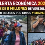 Alerta Económica 2026: Más de 8 millones de venezolanos afectados por crisis y migración