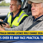 Australia Driving Licence Rule Change 2026 – Drivers Over 85 May Face Practical Tests