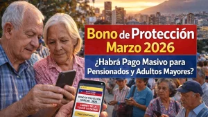 Bono de Protección Marzo 2026 en Venezuela: ¿Habrá Pago Masivo para Pensionados y Adultos Mayores?