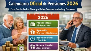 Calendario Oficial de Pensiones 2026: Estas Son las Fechas Clave que Deben Conocer Jubilados y Empresas