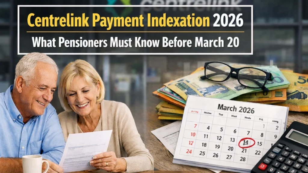Centrelink Payment Indexation 2026 – What Pensioners Must Know Before March 20