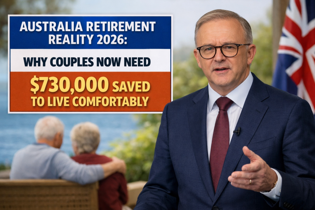 Australia Retirement Reality 2026: Why Couples Now Need $730,000 Saved to Live Comfortably