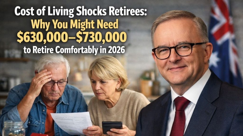 Cost of Living Shocks Retirees: Why You Might Need $630,000–$730,000 to Retire Comfortably in 2026