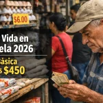Costo de Vida en Venezuela 2026: Canasta Básica Supera los $450 y Pensionados Buscan Nuevas Ayudas