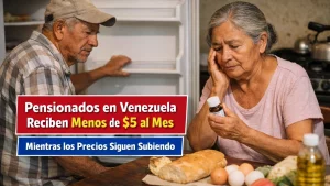 Costo de Vida en Venezuela 2026: Pensionados Reciben Menos de $5 al Mes Mientras Precios Siguen Subiendo
