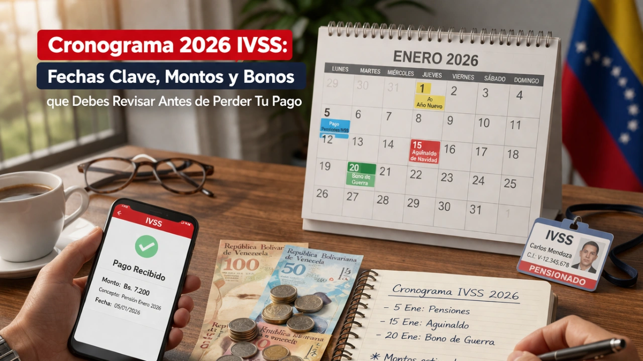 Cronograma 2026 IVSS: Fechas Clave, Montos y Bonos que Debes Revisar Antes de Perder Tu Pago