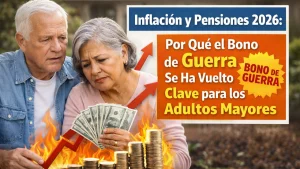 Inflación y Pensiones 2026: Por Qué el Bono de Guerra Se Ha Vuelto Clave para los Adultos Mayores