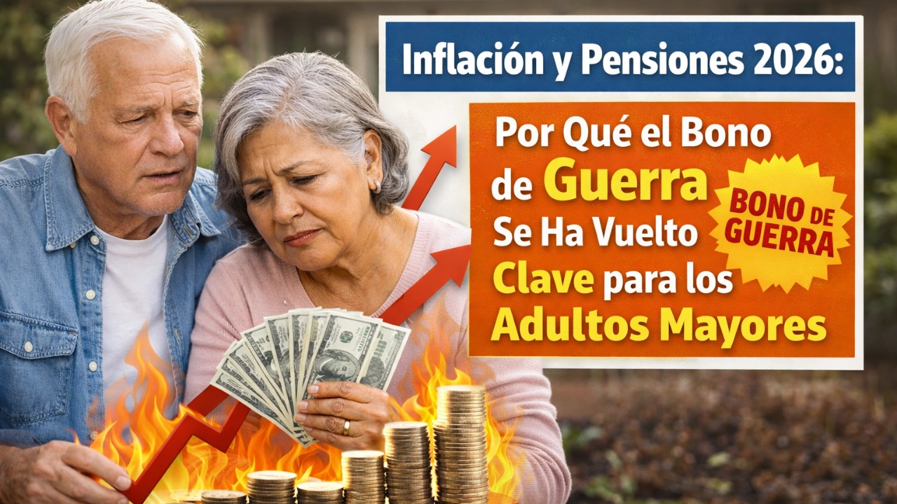 Inflación y Pensiones 2026: Por Qué el Bono de Guerra Se Ha Vuelto Clave para los Adultos Mayores