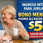 Ingreso Integral para Jubilados: Bono Mensual Podría Alcanzar $50 Según Nuevos Anuncios Económicos