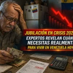 Jubilación en crisis 2026: expertos revelan cuánto necesitas realmente para vivir en Venezuela hoy