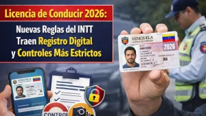 Licencia de Conducir 2026: Nuevas Reglas del INTT Traen Registro Digital y Controles Más Estrictos