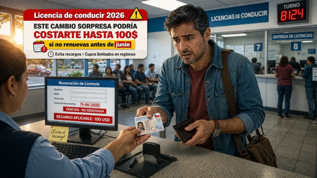 Licencia de conducir 2026: este cambio sorpresa podría costarte hasta $100 si no renuevas antes de junio