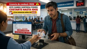 Licencia de conducir 2026: este cambio sorpresa podría costarte hasta $100 si no renuevas antes de junio