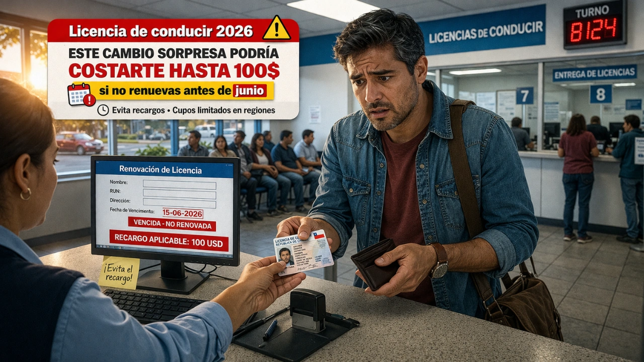 Licencia de conducir 2026: este cambio sorpresa podría costarte hasta $100 si no renuevas antes de junio