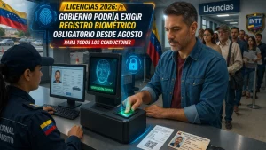Licencias 2026: gobierno podría exigir registro biométrico obligatorio desde agosto para todos los conductores