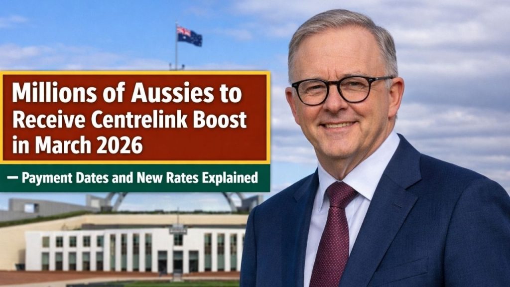 Millions of Aussies to Receive Centrelink Boost in March 2026 — Payment Dates and New Rates Explained