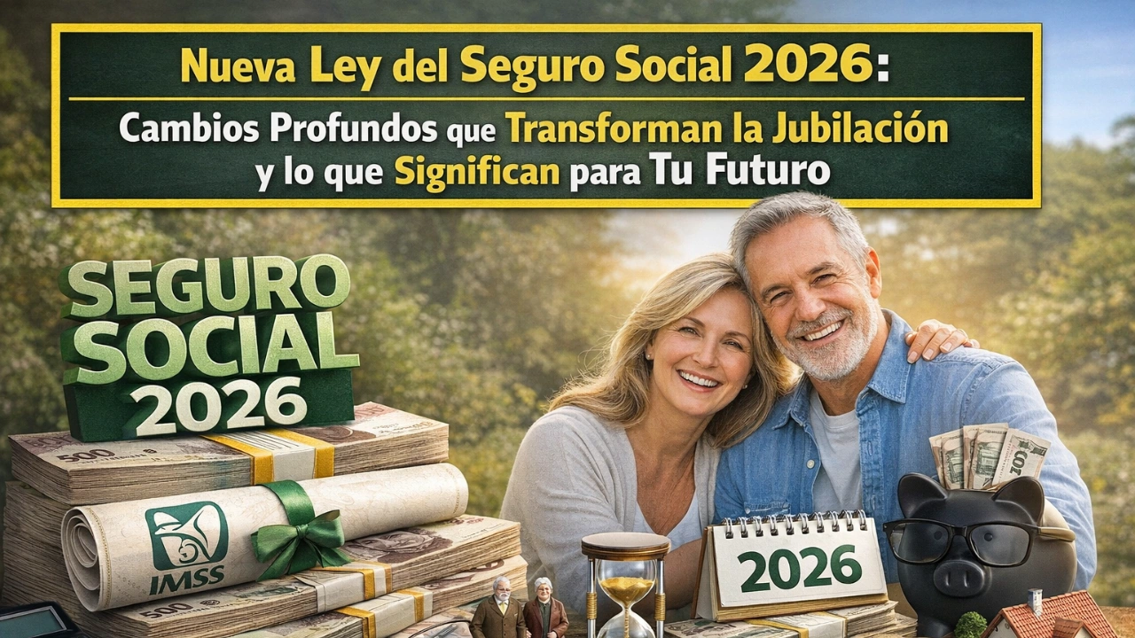 Nueva Ley del Seguro Social 2026: Cambios Profundos que Transforman la Jubilación y lo que Significan para Tu Futuro