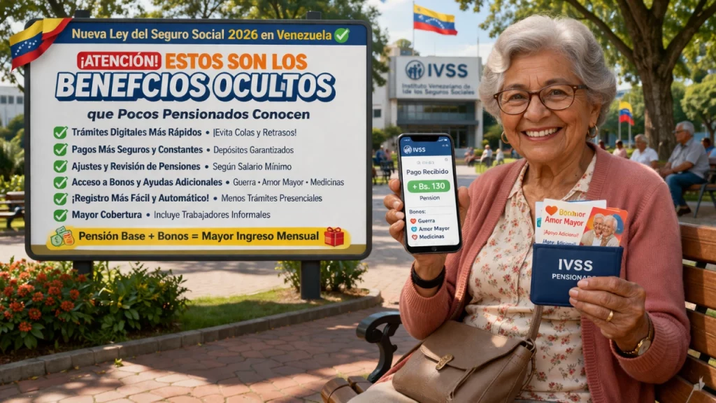 Nueva Ley del Seguro Social 2026 en Venezuela: Estos Son los Beneficios Ocultos que Pocos Pensionados Conocen