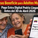 Nuevo Beneficio para Adultos Mayores: Pago Extra Digital Podría Llegar Antes del 30 de Abril 2026
