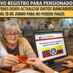 Nuevo Registro para Pensionados IVSS: Adultos Mayores Deben Actualizar Datos Bancarios Antes del 15 de Junio para No Perder Pagos