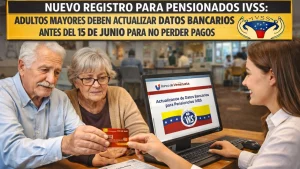 Nuevo Registro para Pensionados IVSS: Adultos Mayores Deben Actualizar Datos Bancarios Antes del 15 de Junio para No Perder Pagos