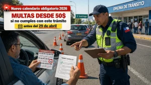 Nuevo calendario obligatorio 2026: multas desde $50 si no cumples con este trámite antes del 29 de abril