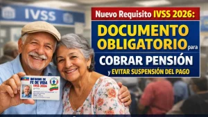 Nuevo requisito IVSS 2026: documento obligatorio para cobrar pensión y evitar suspensión del pago