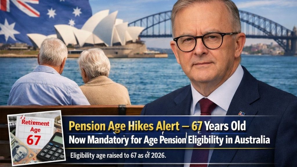 Pension Age Hikes Alert — 67 Years Old Now Mandatory for Age Pension Eligibility in Australia