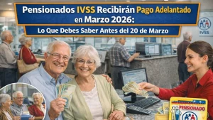 Pensionados IVSS Recibirán Pago Adelantado en Marzo 2026: Lo Que Debes Saber Antes del 20 de Marzo