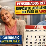 Pensionados Reciben Depósito Adelantado del IVSS en Abril – Revisa el Calendario de Pago Antes del Día 21