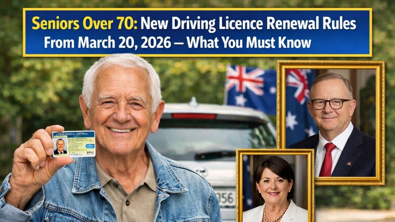 Seniors Over 70: New Driving Licence Renewal Rules From March 20, 2026 – What You Must Know