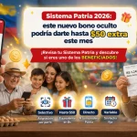 Sistema Patria 2026: este nuevo bono oculto podría darte hasta $50 extra este mes