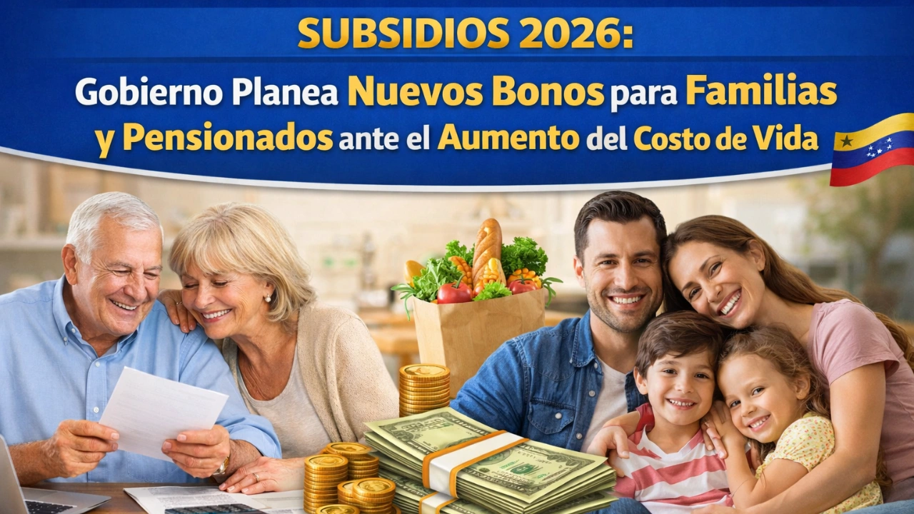 Subsidios 2026: Gobierno Planea Nuevos Bonos para Familias y Pensionados ante el Aumento del Costo de Vida