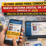 Último Aviso para Conductores: Nuevo Sistema Digital de Licencias Empieza en 2026 – Multas si No Actualizas tu Perfil
