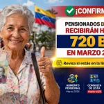 ¡Confirmado! Pensionados del IVSS recibirán hasta 720 Bs en marzo 2026: guía completa para verificar antes del 25